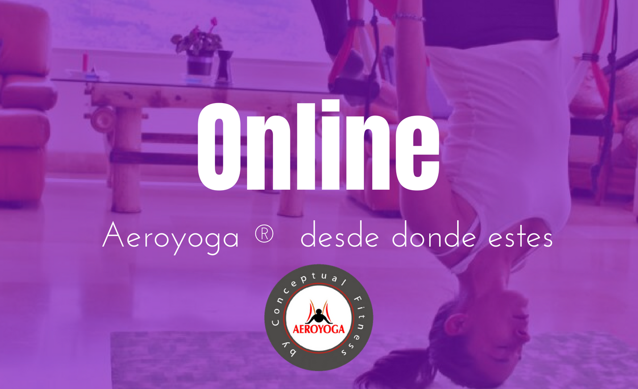 Online Yoga Aereo Teacher Training con el método Aeroyoga