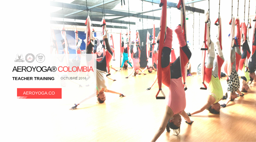 Yoga Aéreo: Nueva Formación Profesores en Bogotá, con Rafael Martinez