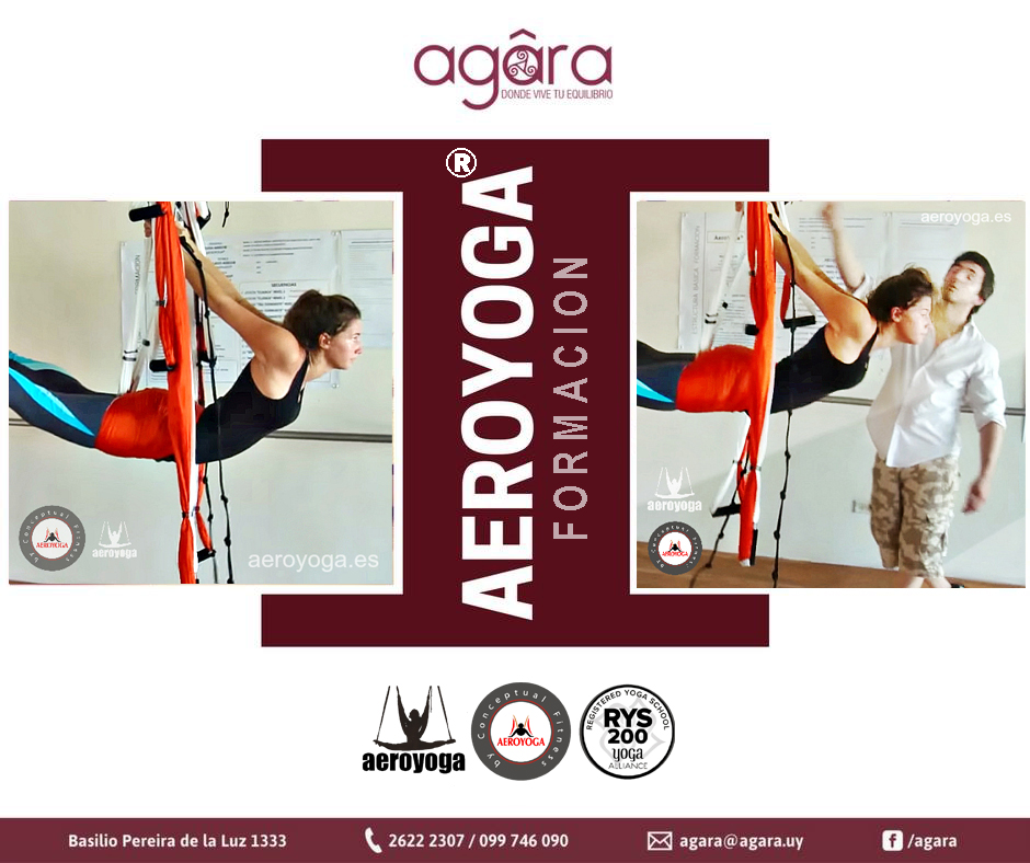 16 al 23 Octubre Uruguay, Inscribete en el Curso AeroYoga® AeroPilates®