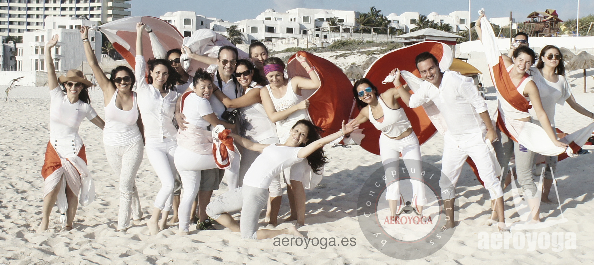 Cancún, Curso AeroYoga® Acreditado Yoga Alliance 9 al 16 Abril