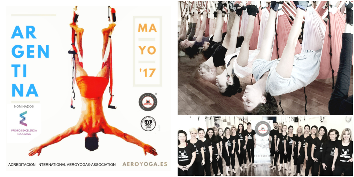 21 al 28 de Mayo Buenos Aires, Acreditación Oficial AeroYoga® y AeroPilates®