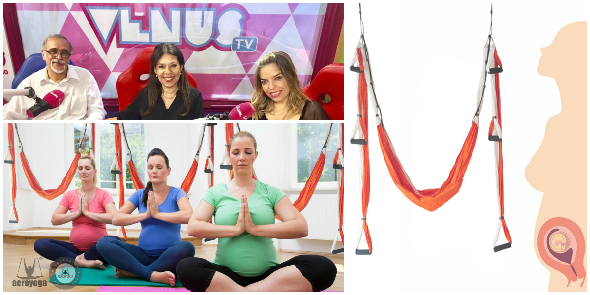 Yoga Aéreo: Reportaje TV Método AeroYoga® para el Embarazo
