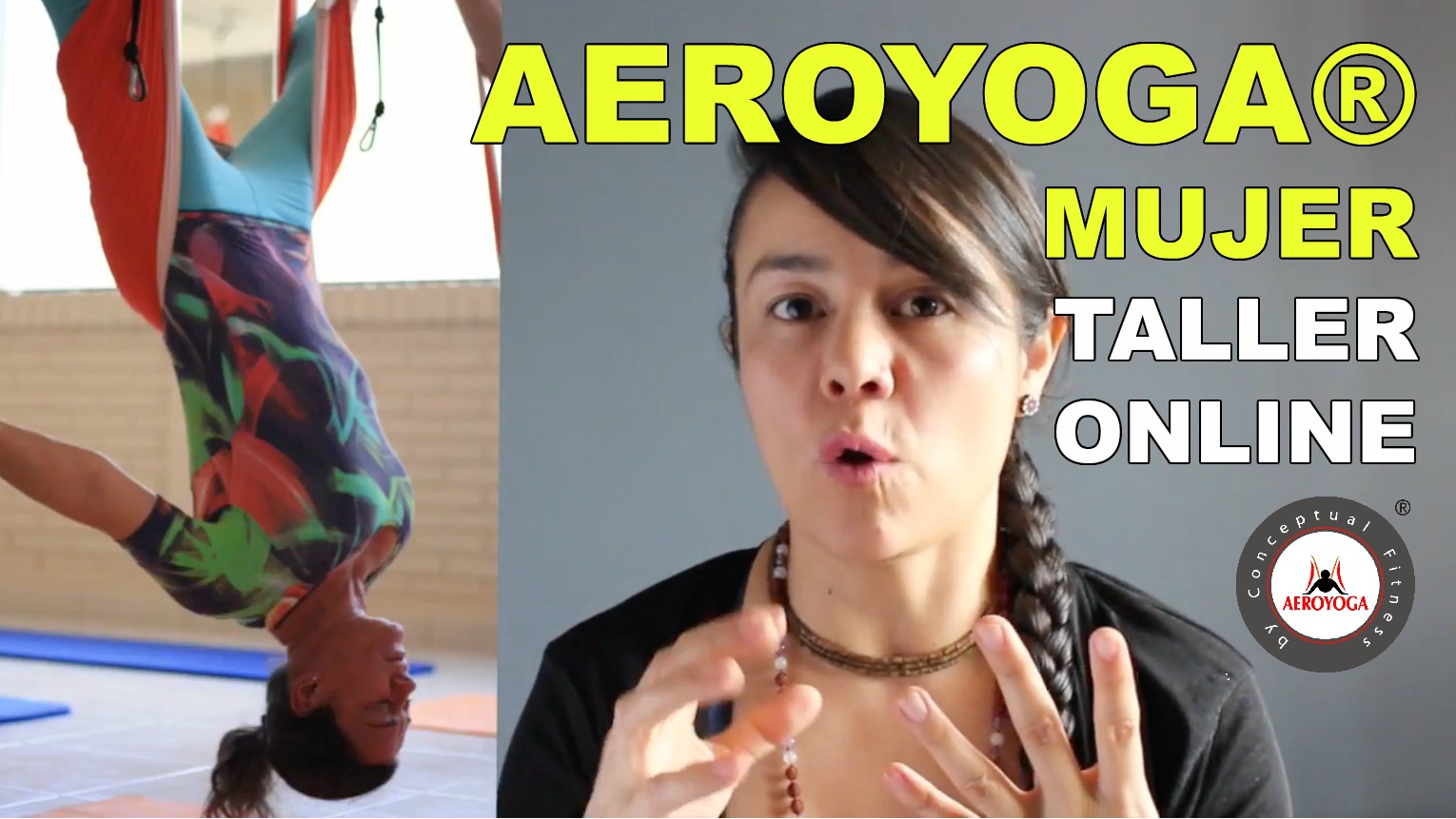 AeroYoga ® para la Mujer, la Menstruación: Descubre la Video Entrevista con Andrea Rubiano (Parte 3)