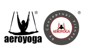 logo aeroyoga yoga aéreo