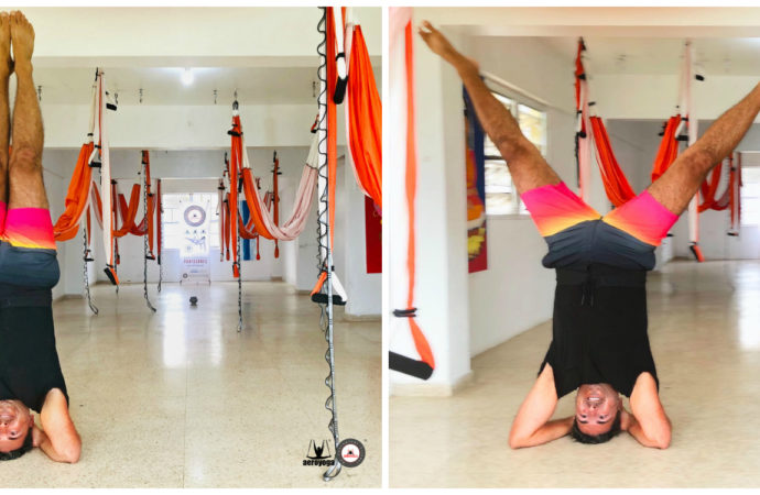 Yoga Creativo: Clase de Yoga Aéreo  y Ayurveda en la Casa de la Ceiba, AeroYoga ® Institute Puerto Rico